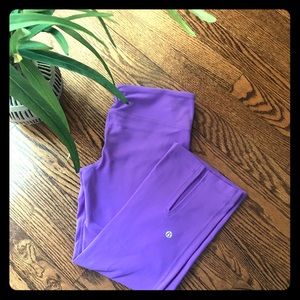 Lululemon yoga purple pant - size 4